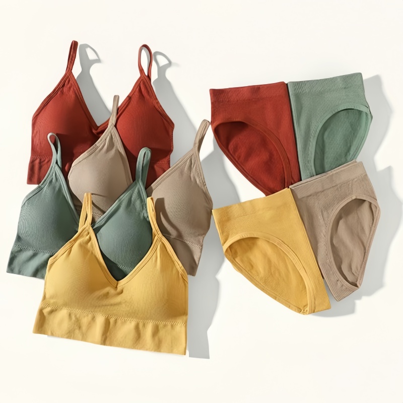 Minimizer Bra Women - Women Bra Panties Set Seamless Bra