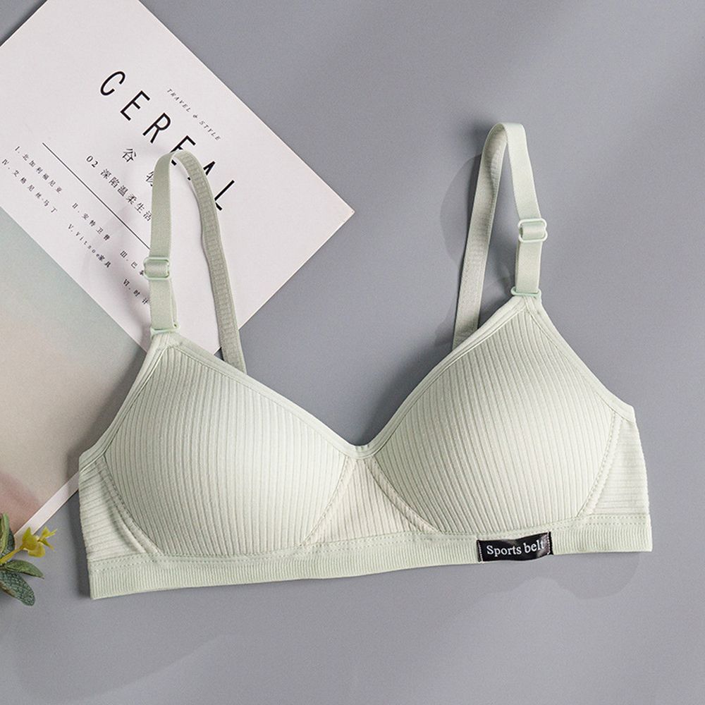 Cotton Bra Everyday - Breathable Push Up Boneless Seamless Women