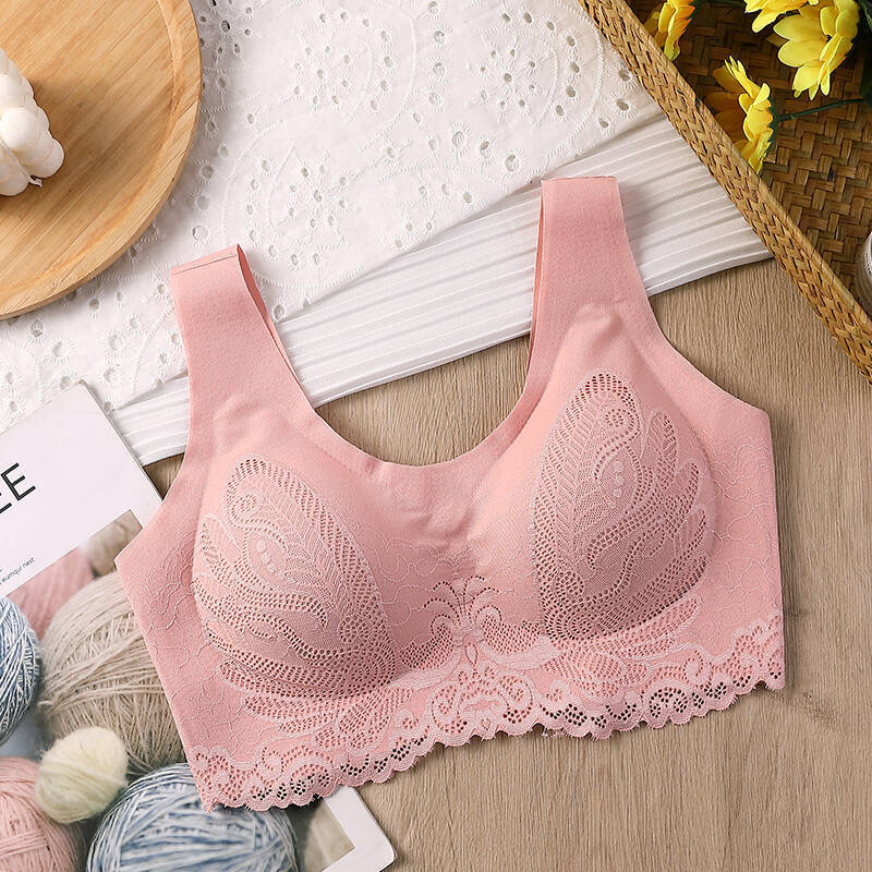 Breathable Latex Bra Seamless  - Sheer Bra Lace recension och pris