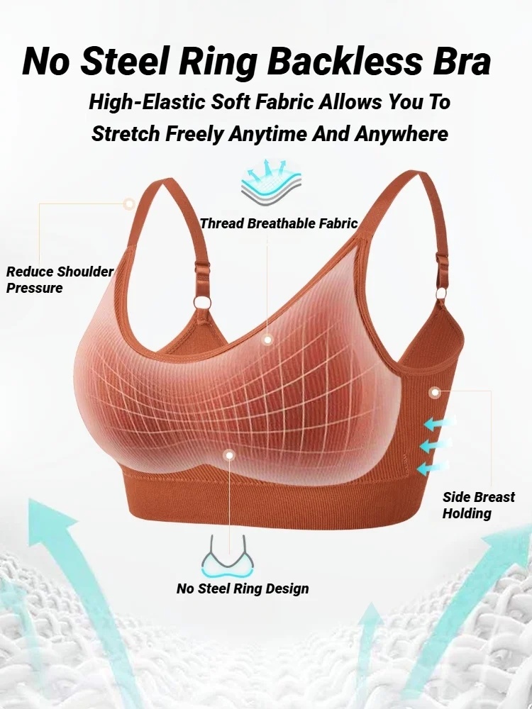 Seamless Brassiere Bras For Wo - Sleep Bra Bralette recension och pris